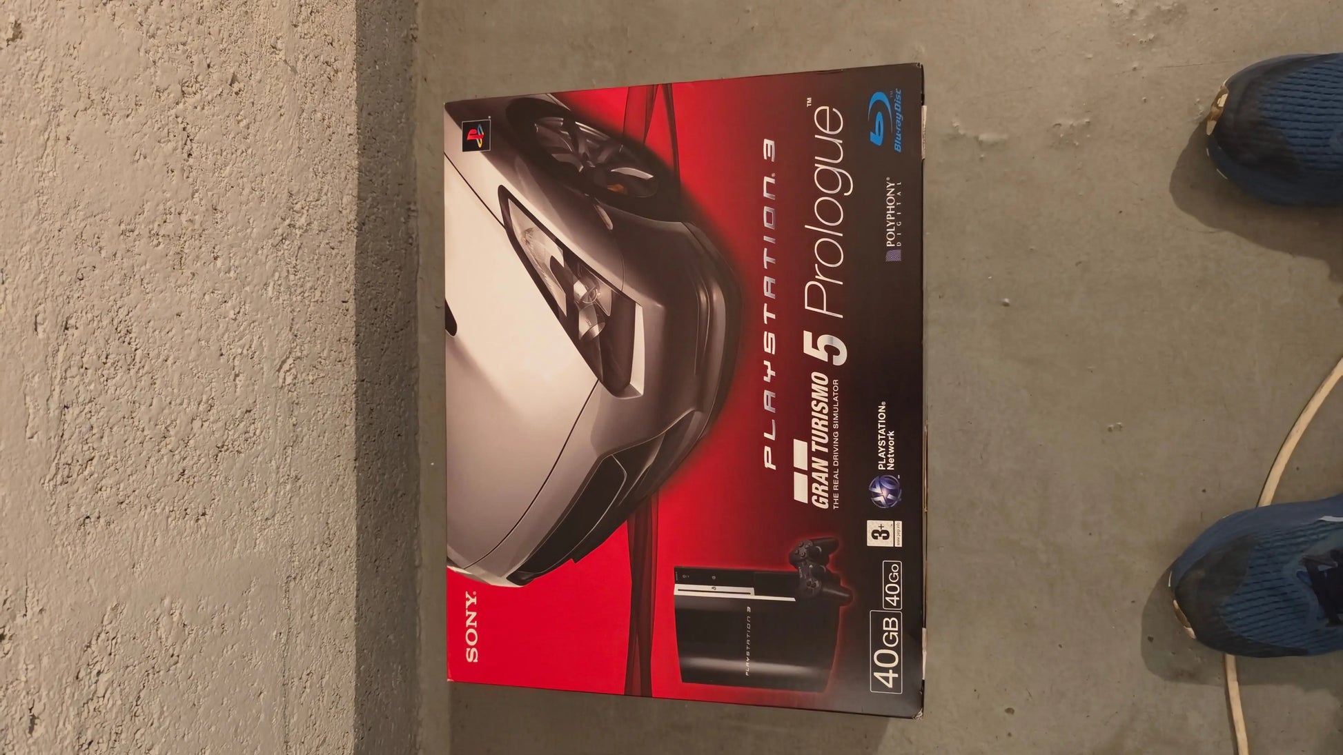 Console de jeux Sony PlayStation 3 Console 40 Go – PS3 0711719952657 Pack 40 Go + Gran Turismo 5 Prologue Sony