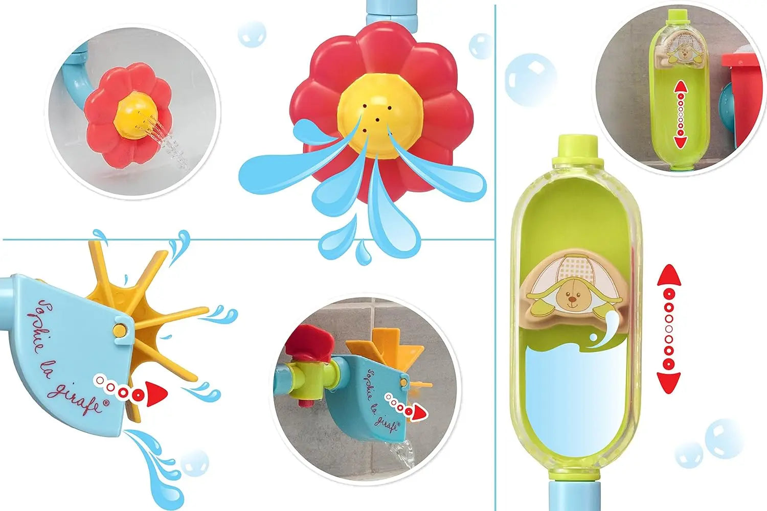 jouet pour enfant Sophie la Girafe Tuyaux folies Tuyaux folies