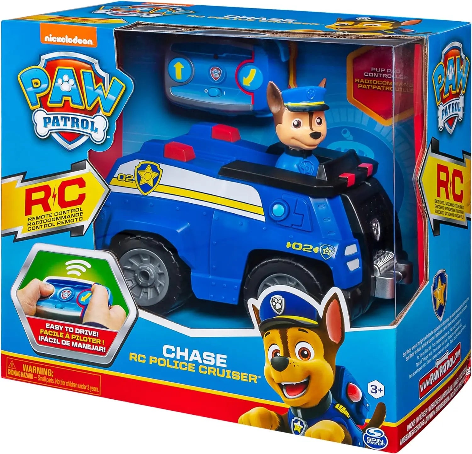 jouet pour enfant Spin Master Pat Patrouille Chase Véhicule radiocommandé playmobil