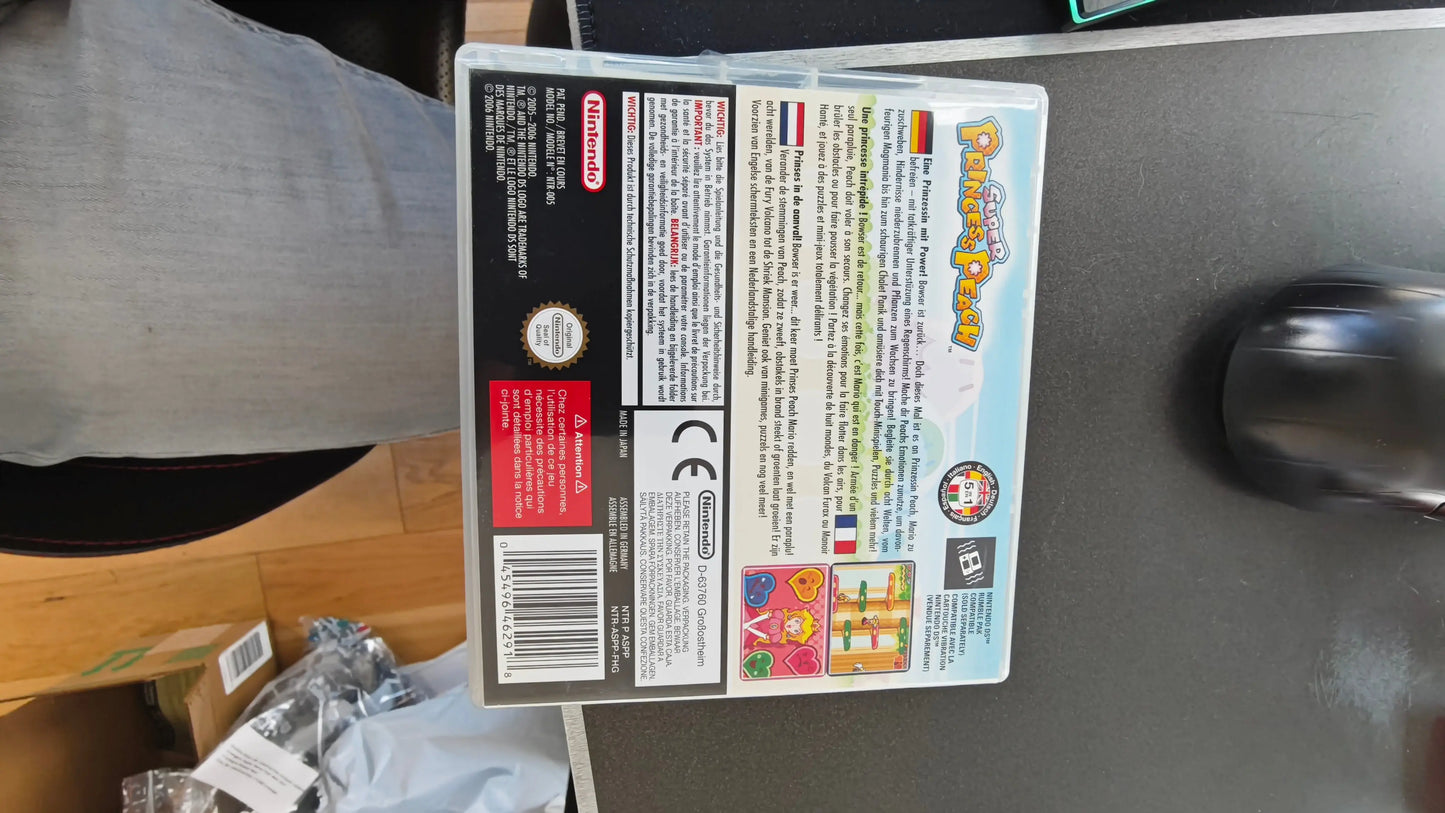 Jeux vidéo Super Princess Peach - Nintendo DS - PAL FR - Occasion Nintendo
