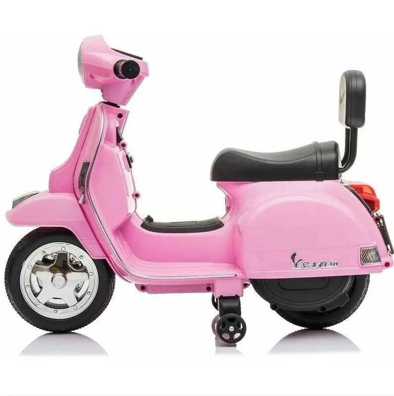 moto pour enfant Sweeek Vespa PX150. Scooter électrique pour enfants 12V 4.5Ah. 1 place avec autoradio Sweek