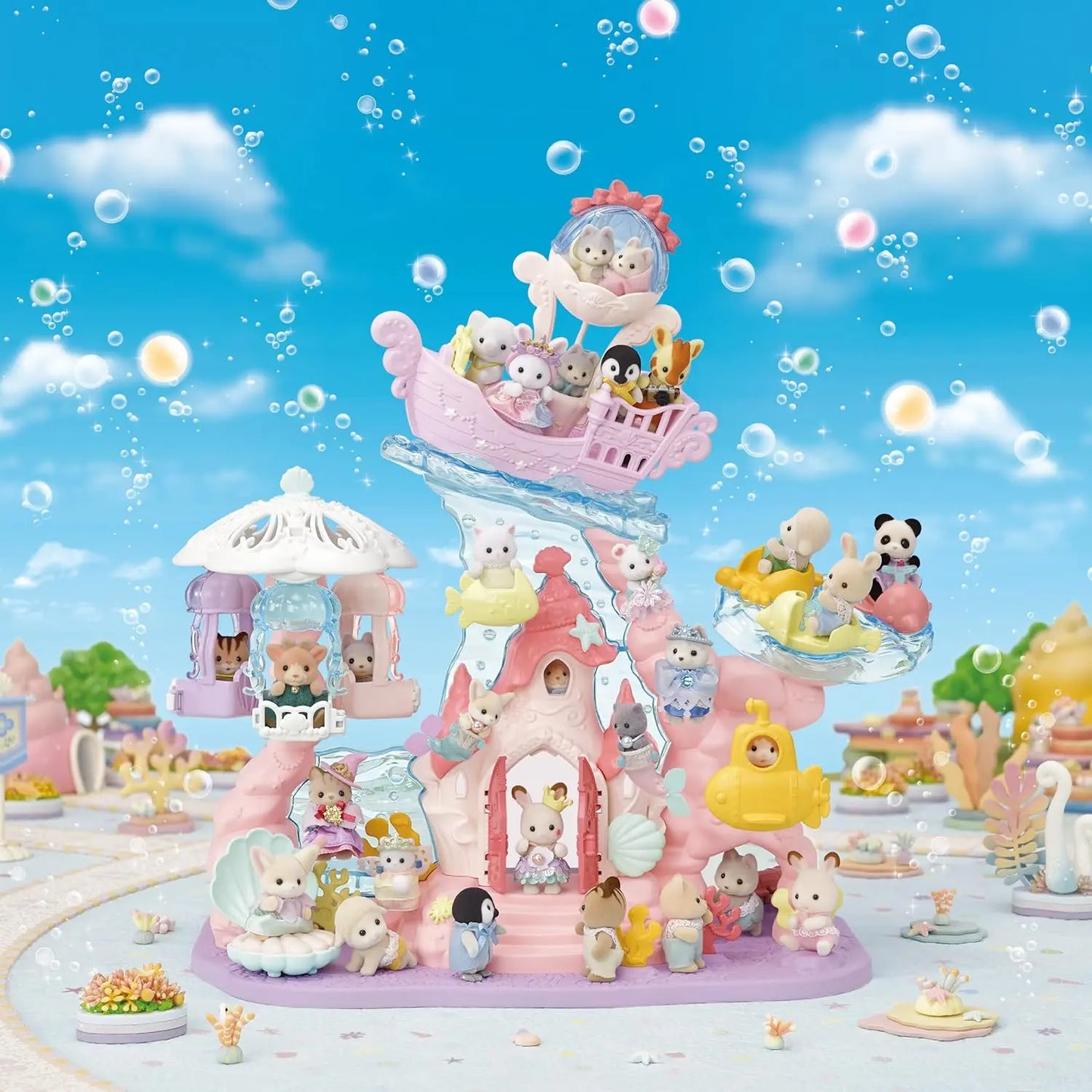 jouets Sylvanian Families Le château des sirènes Sharper Image