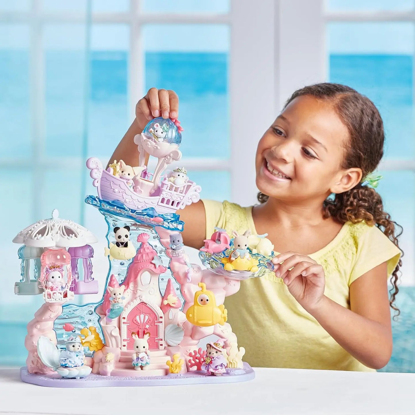jouets Sylvanian Families Le château des sirènes Sharper Image
