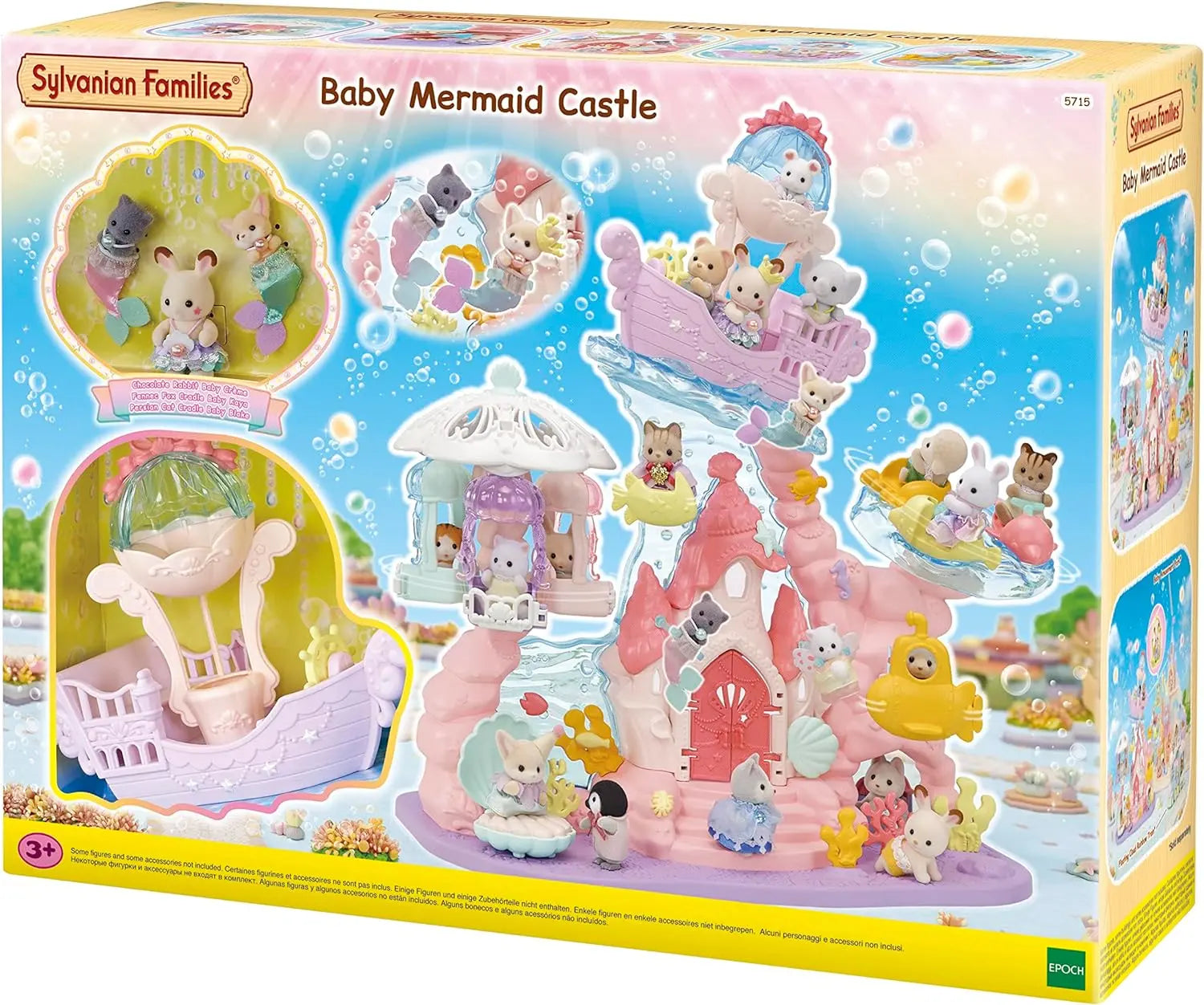 jouets Sylvanian Families Le château des sirènes Sharper Image