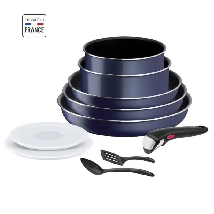 poele TEFAL Ingenio Essential Batterie de cuisine 10 pièces TECIN HOLDING