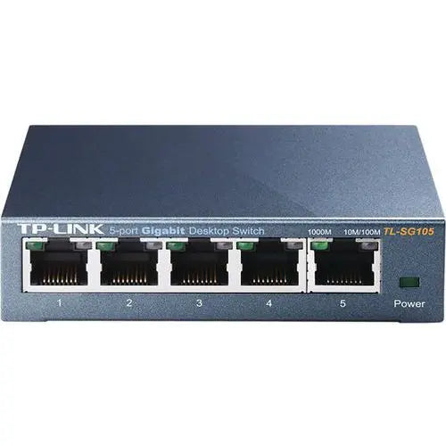 Switch réseau TP-Link LS105G – Switch 5 ports Gigabit 10/100/1000 Mbps – Occasion TP-Link