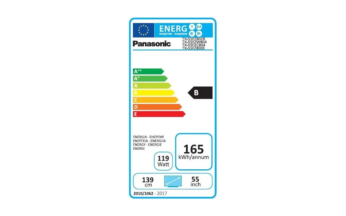 Téléviseurs d'occasion TV OLED 4K 55'' Panasonic TX-55FZ800E Smart TV  d'occasion OLED 2026 Panasonic