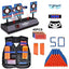 jouet Tenuiskft Gilet Tactique Enfants pour Nerf N Strike Elite Séries, Chargeurs Clips Recharge Rapide, Fléchettes Bullets Recharge Balle, Hand Wrist NERF