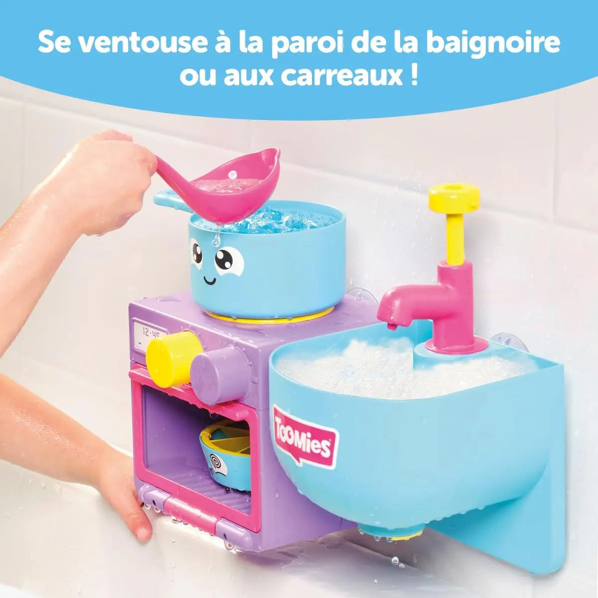 jouet pour enfant Tomy Ma cuisine de Bain playmobil