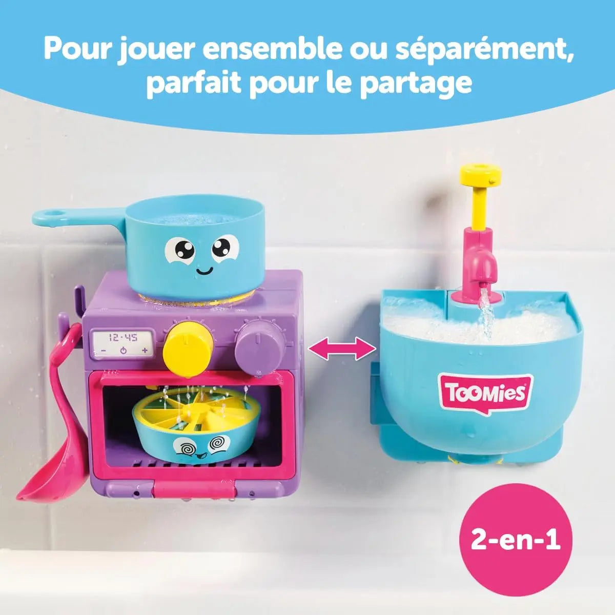 jouet pour enfant Tomy Ma cuisine de Bain playmobil