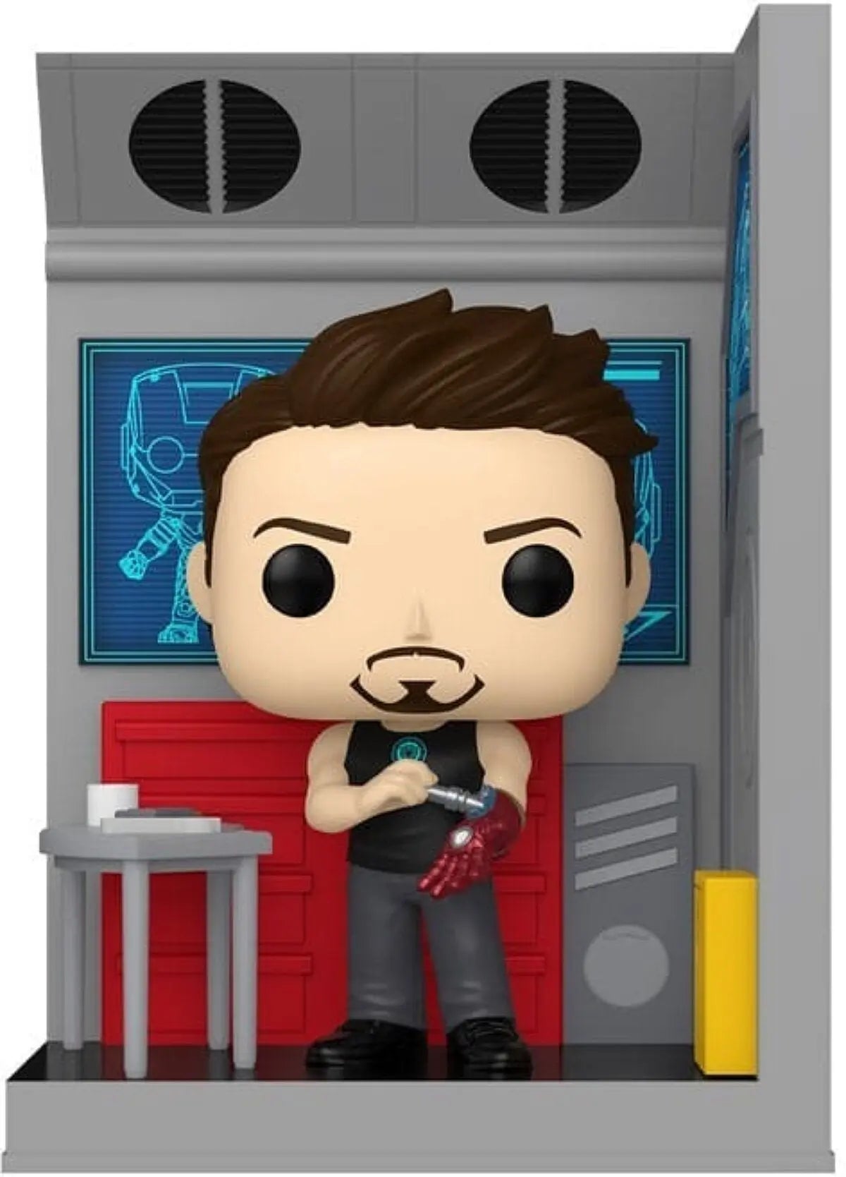 Tony Stark dans son atelier - Nook Tony Stark in his workshop - Nook Funko Pop! - Item No. 86244  889698862448 TEKIN.STORE votre plateforme généraliste