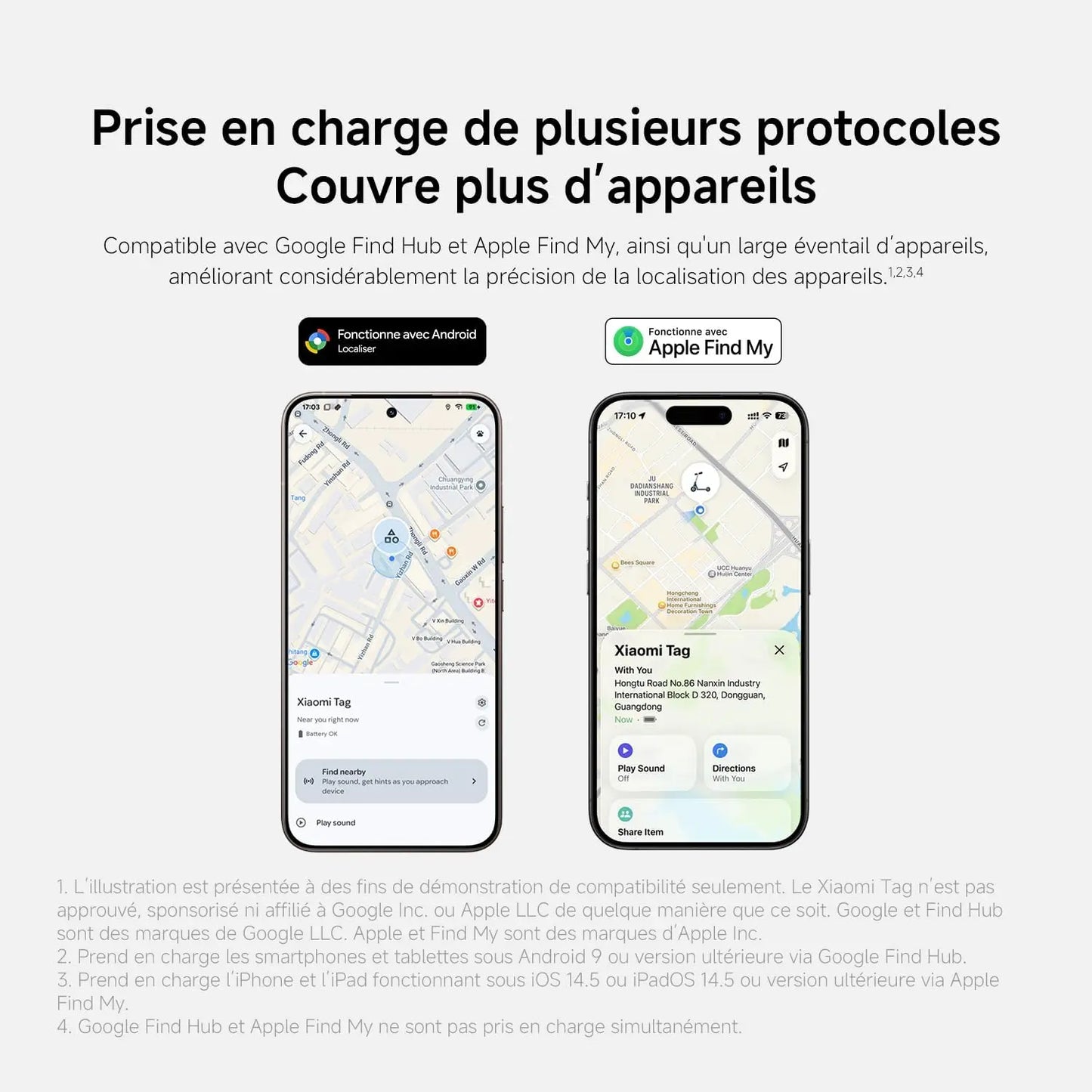 Traceur Bluetooth Traceur d’Objets Bluetooth Xiaomi Tag BHR08SPGL – Blanc Xiaomi