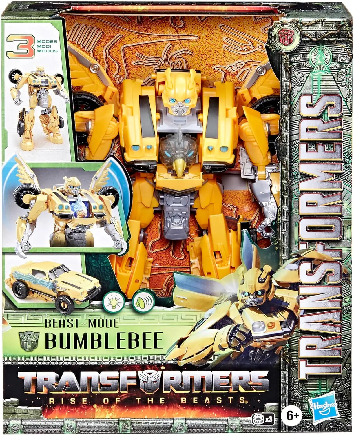 jouet pour filles Transformers Rise of the Beasts Beast Mode Bumblebee MGA Entertainment