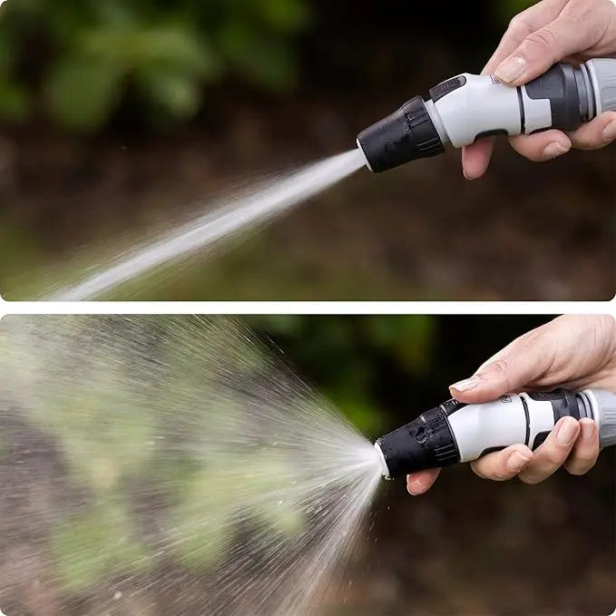 Jardin et Extérieur Tuyau d'Arrosage FITT FORCE 15m avec Lance - Léger, Résistant, Éco-Responsable -43% CO2e (Occasion) FITT