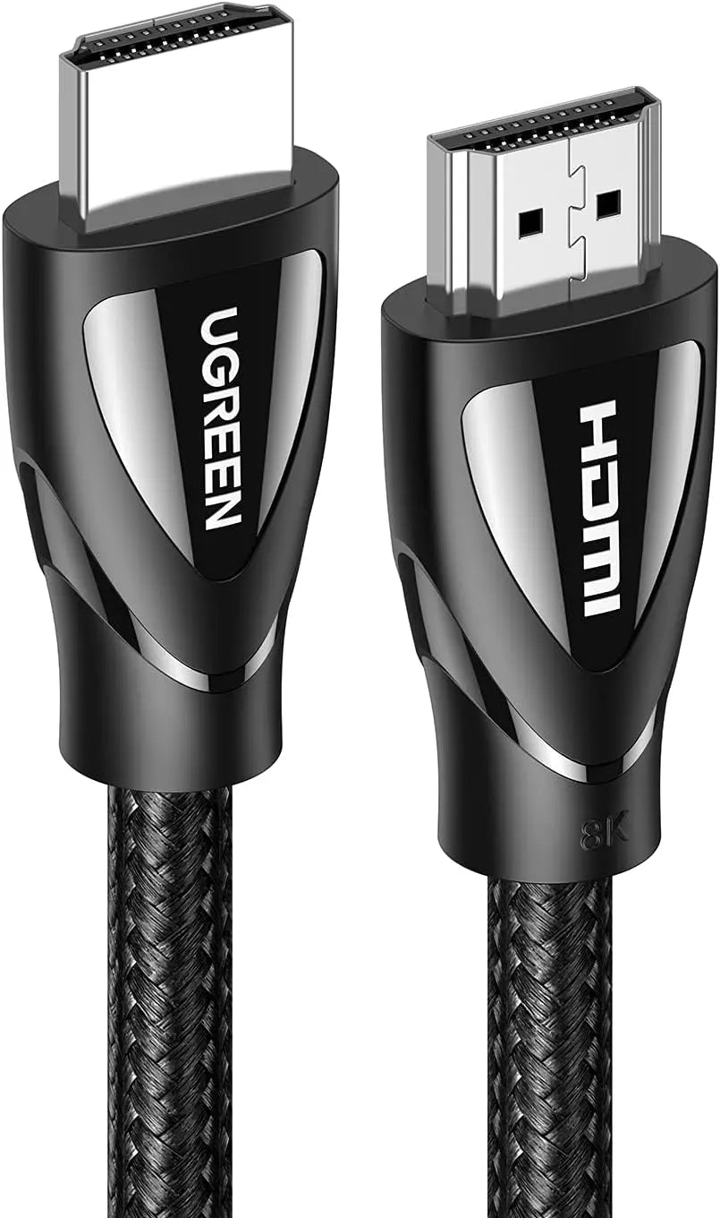 Câble & Connectique UGREEN Câble HDMI 2.1 — 8K 60Hz | 4K 120Hz | 48 Gbps | eARC | HDR | 3D UGREEN