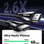 Câble & Connectique UGREEN Câble HDMI 2.1 — 8K 60Hz | 4K 120Hz | 48 Gbps | eARC | HDR | 3D UGREEN