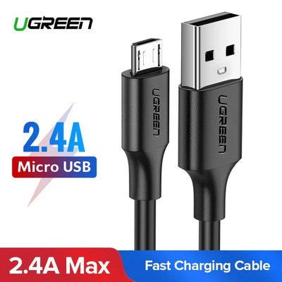 Accessoires UGREEN Câble Micro USB 2M Charge Rapide 3A Nylon Tressé (Occasion) UGREEN