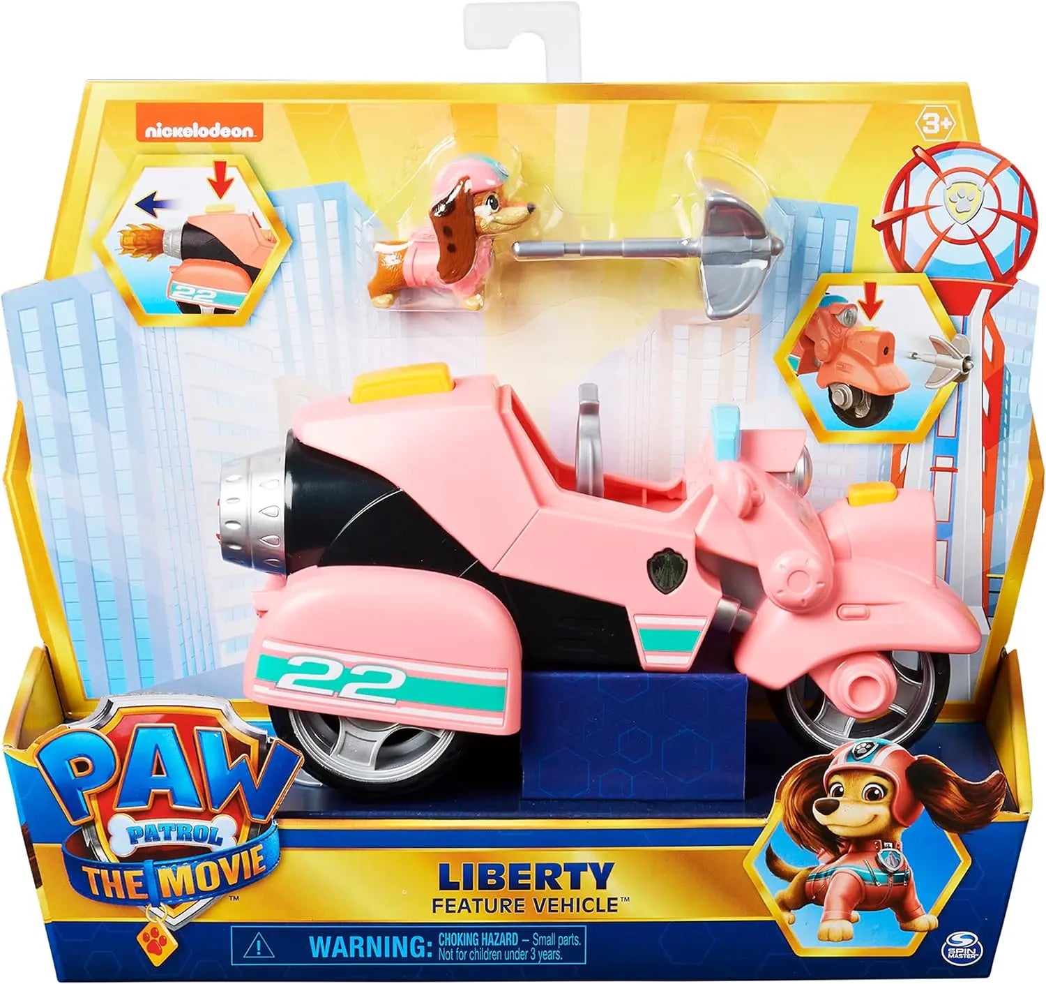 Véhicule Deluxe Liberty Pat Patrouille Le Film TECIN HOLDING