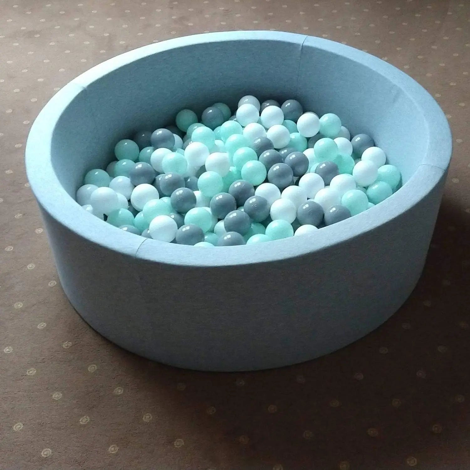 Jeux pour enfant Vertbaudet Parc à balles en mousse + 200 balles gris lego