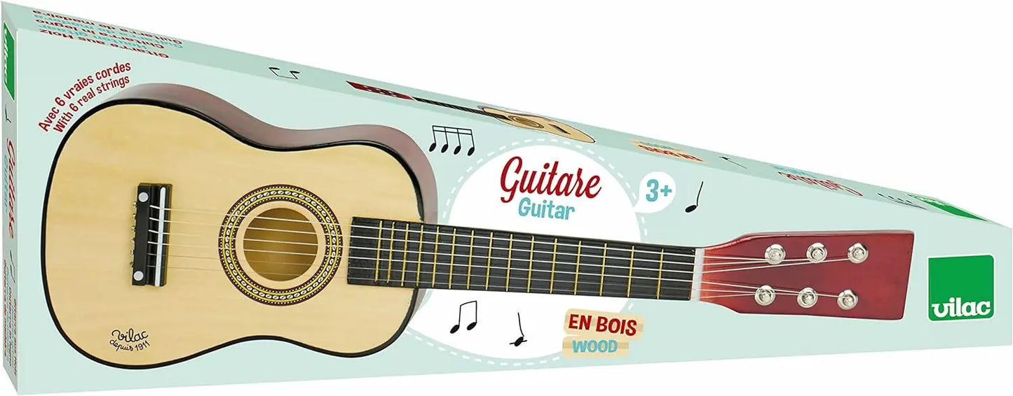 guitare Vilac Guitare en bois naturel Vilac