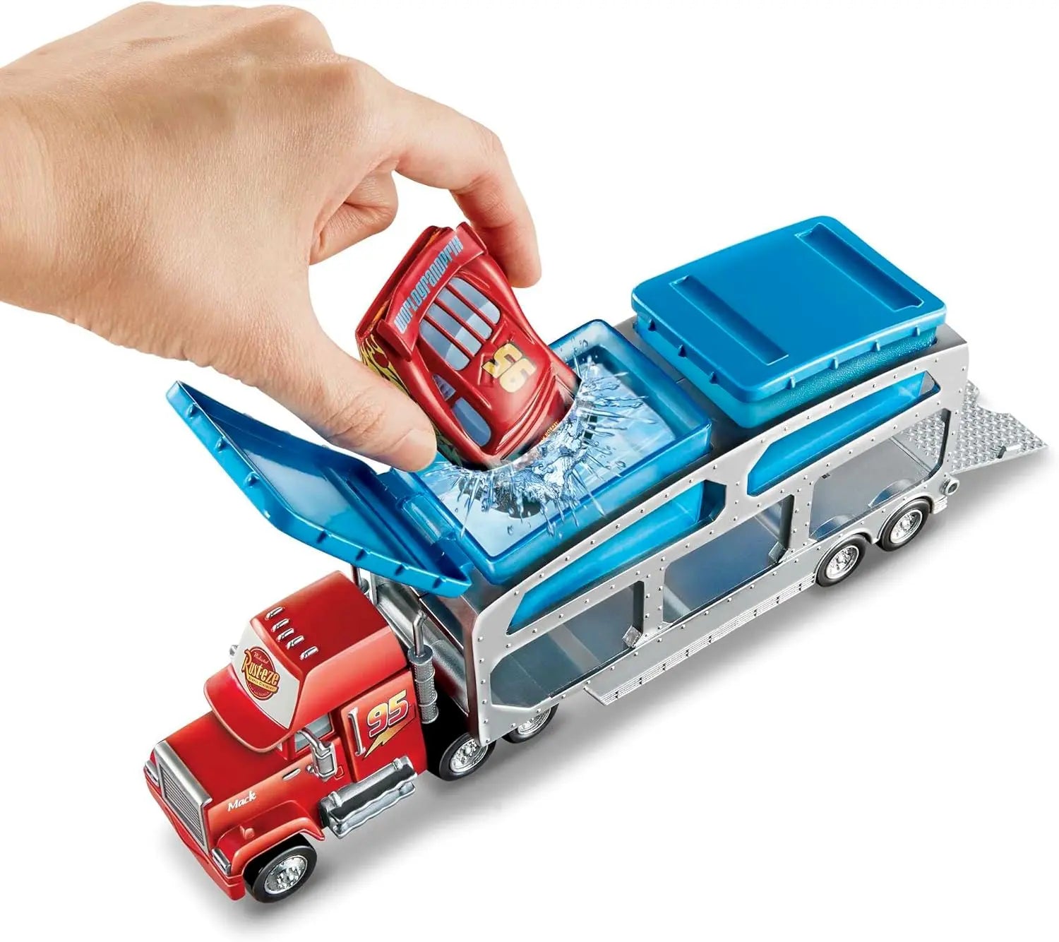 jouet Voiture Cars Mack Transporteur Mattel