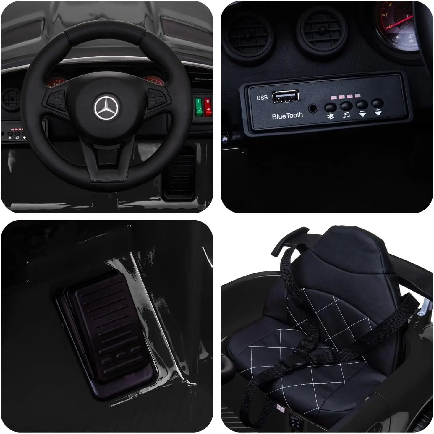 jouet électronique Voiture Enfant Mercedes Gtr Amg Mercedes-Benz