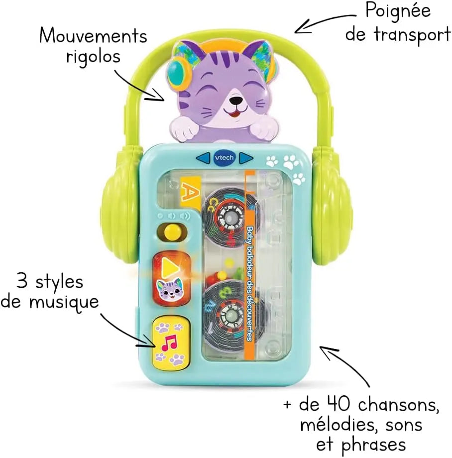 jouet pour enfant Vtech Baby Baladeur des découvertes VTECH