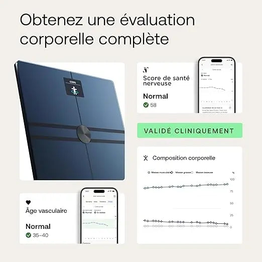 Santé et bien-être Withings Body Comp Body Comp - Noire Withings