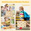 boite à outils Withosent Caisse à outils enfant 34 pièces Jouets en bois Boite A outil Enfan... Filles Multicolore Extra Enfants Autres Withosent