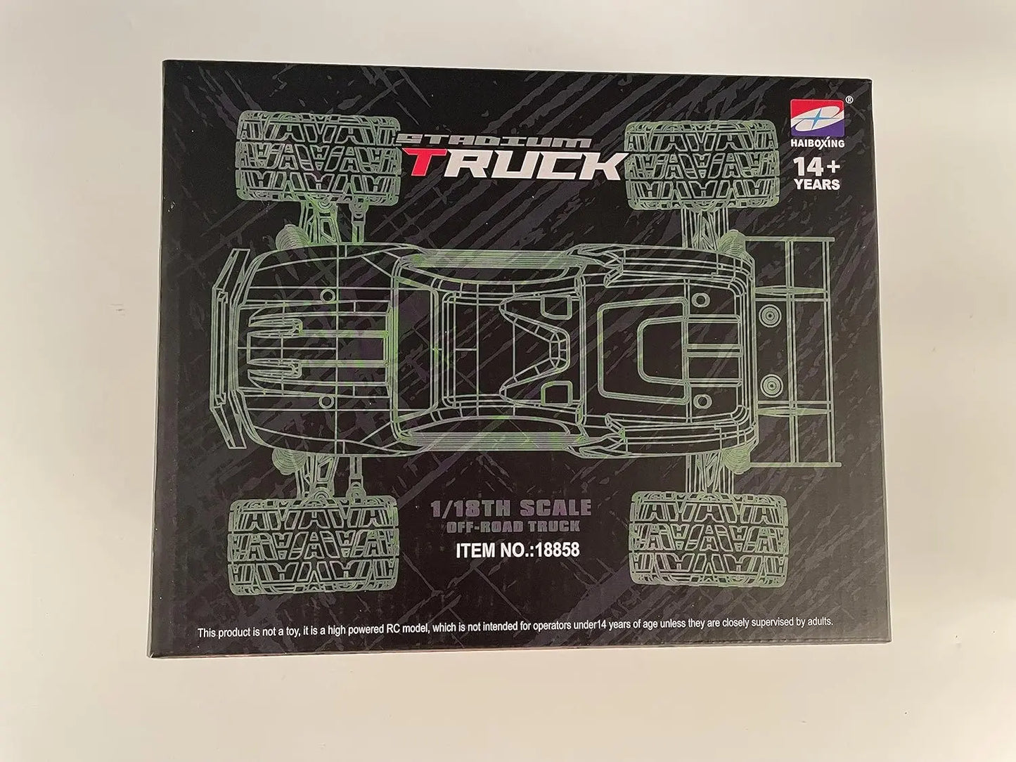 jouet pour enfant HAIBOXING Voiture Telecommandé 1/18 4WD 36KM/h RC Voiture Véhicule Tout-Terrain à Grande Vitesse 2,4 GHz Véhicule Buggy Voiture RTR Monster Truck de Bruder