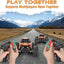 voiture télécommandée Herenear Voiture Télécommandée, 60+ km/h, 1:18 4WD Voiture Telecommandé Tout Terrain, 2,4 GHz Télécommandes, 50 Min d'Autonomie, Voiture RC Vatos
