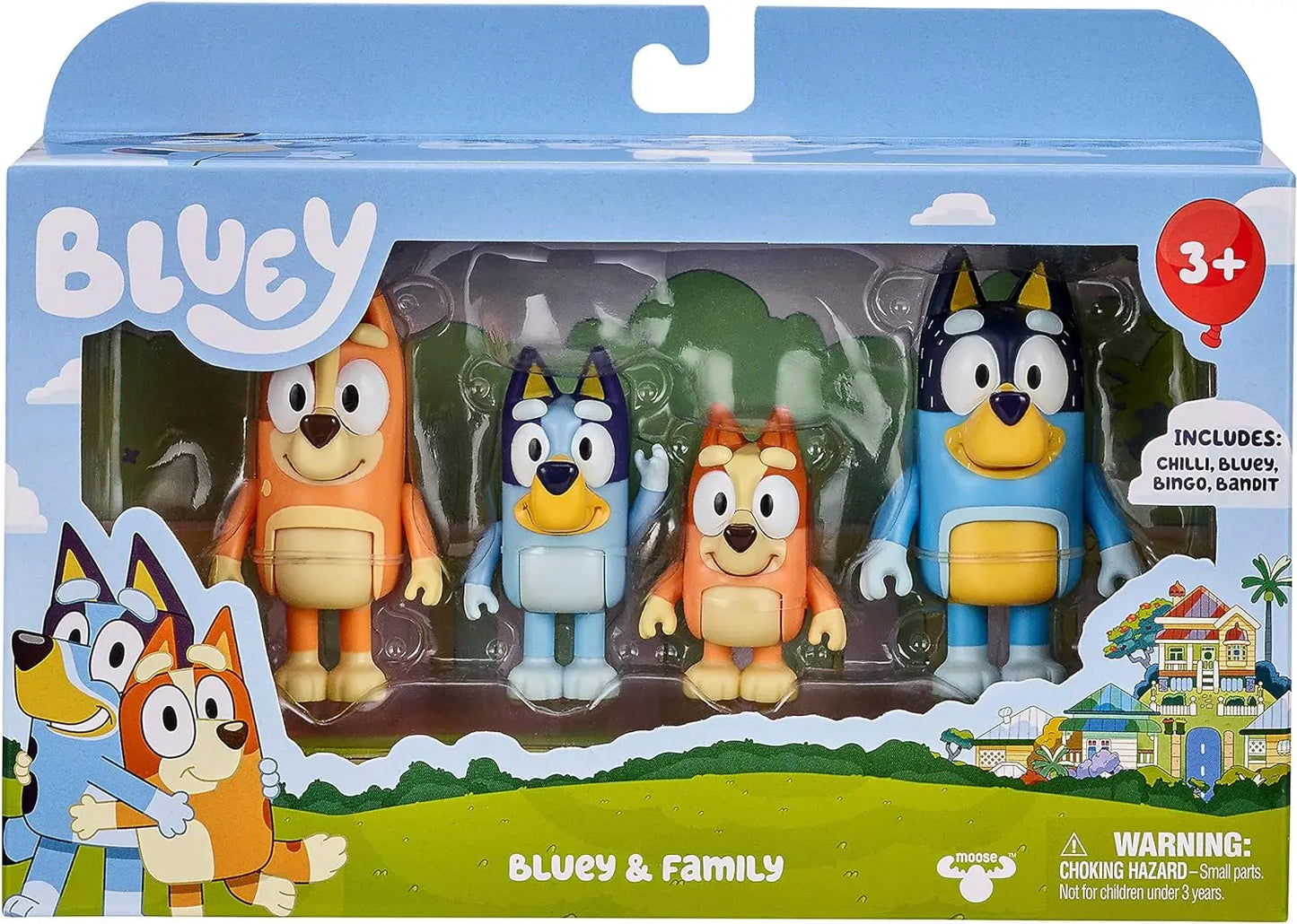 Jouet la famille de Bluey BlueY