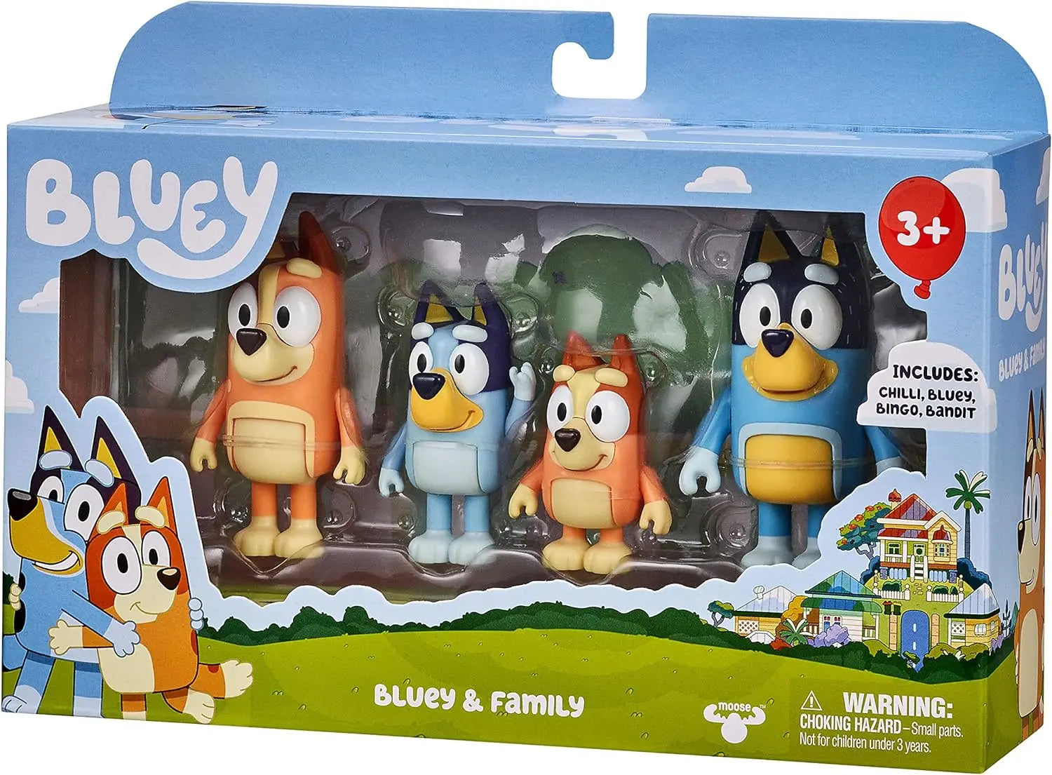 Jouet la famille de Bluey BlueY