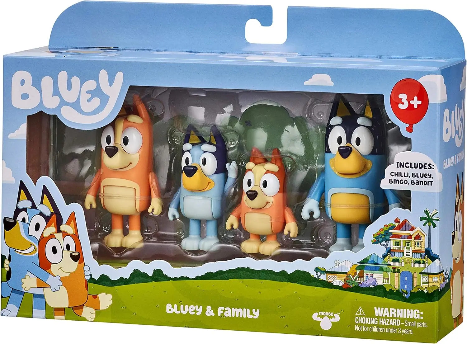 Jouet la famille de Bluey BlueY