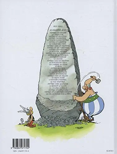 livre Astérix - Le ciel lui tombe sur la tête - n°33 https://www.amazon.fr/s/ref=dp_byline_sr_book_2?ie=UTF8&field-author=Yusuke+Murata&text=Yusuke+Murata&sort=relevancerank&search-alias=books-fr