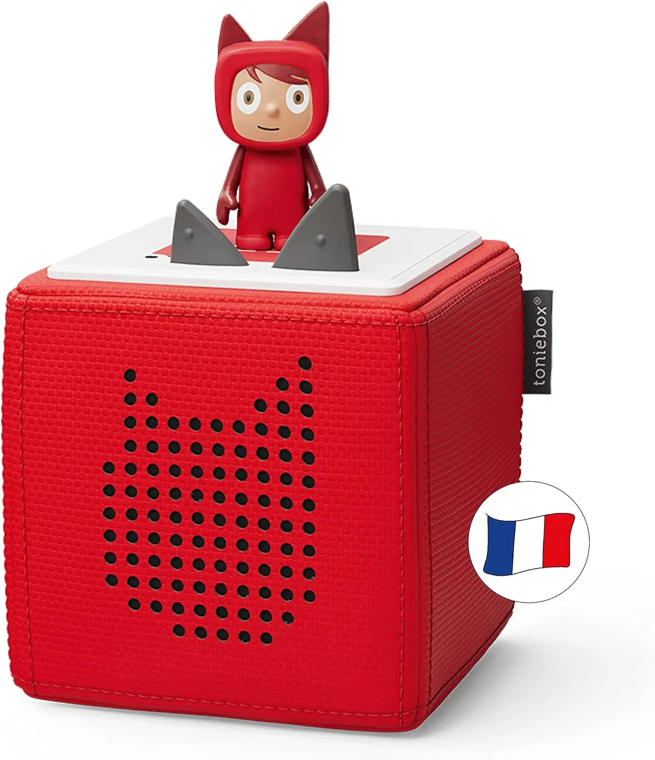 jeu enfants tonies Mon Premier Coffret Toniebox Rouge + 1 Figurine Créatif, boîte à Histoire & Musique pour Enfant 3-7 Ans tonies