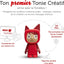 jeu enfants tonies Mon Premier Coffret Toniebox Rouge + 1 Figurine Créatif, boîte à Histoire & Musique pour Enfant 3-7 Ans tonies