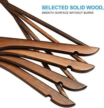 30 cintres en Bois Crochet en Or Rose Crochet House Day