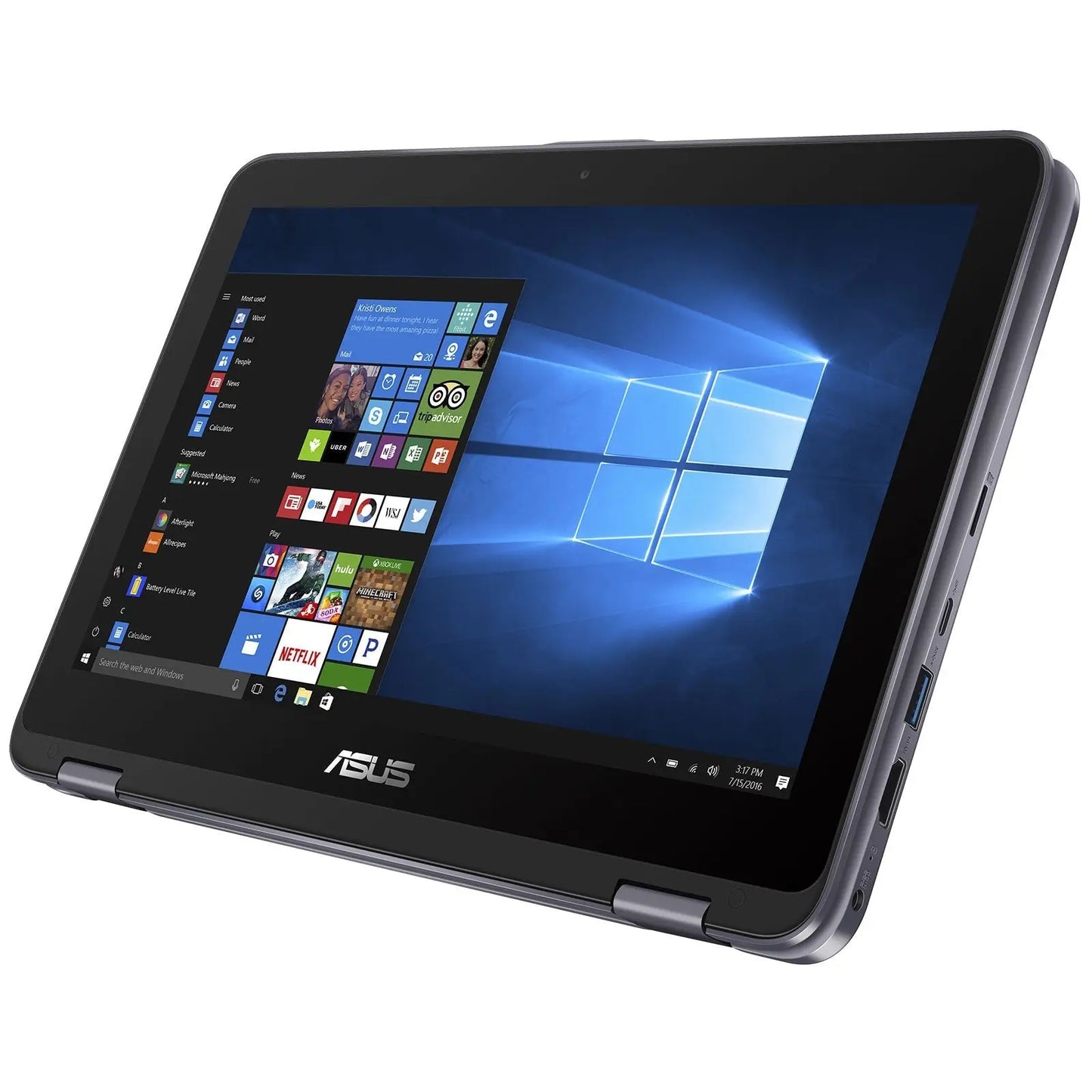 ASUS Vivobook Flip 12 TP203NA-BP027T Gris ASUS