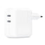 Apple Adaptateur secteur double port USB-C 35W 0194253337331 APPLE