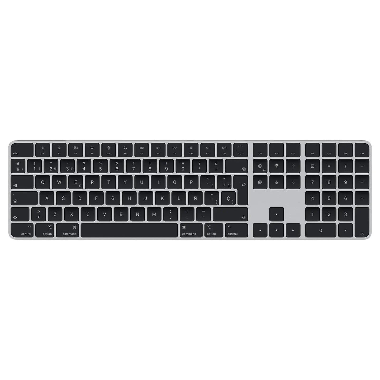 Apple Magic Keyboard avec Touch ID et pavé numérique Noir-ITA (MMMR3T/A) 0194252987353 APPLE