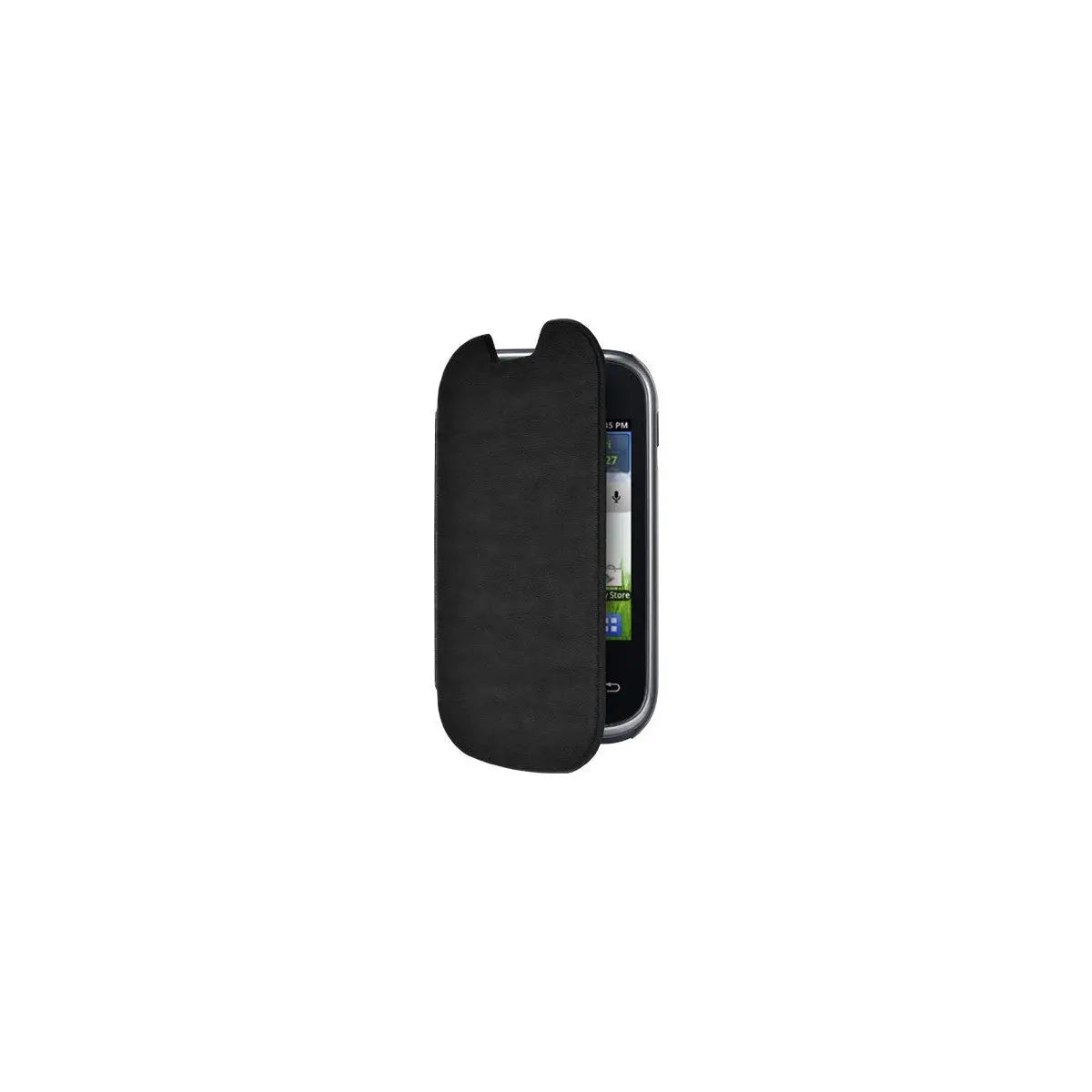 BLUEWAY Etui Folio Noir pour Samsung Galaxy Fame Lite Blueway