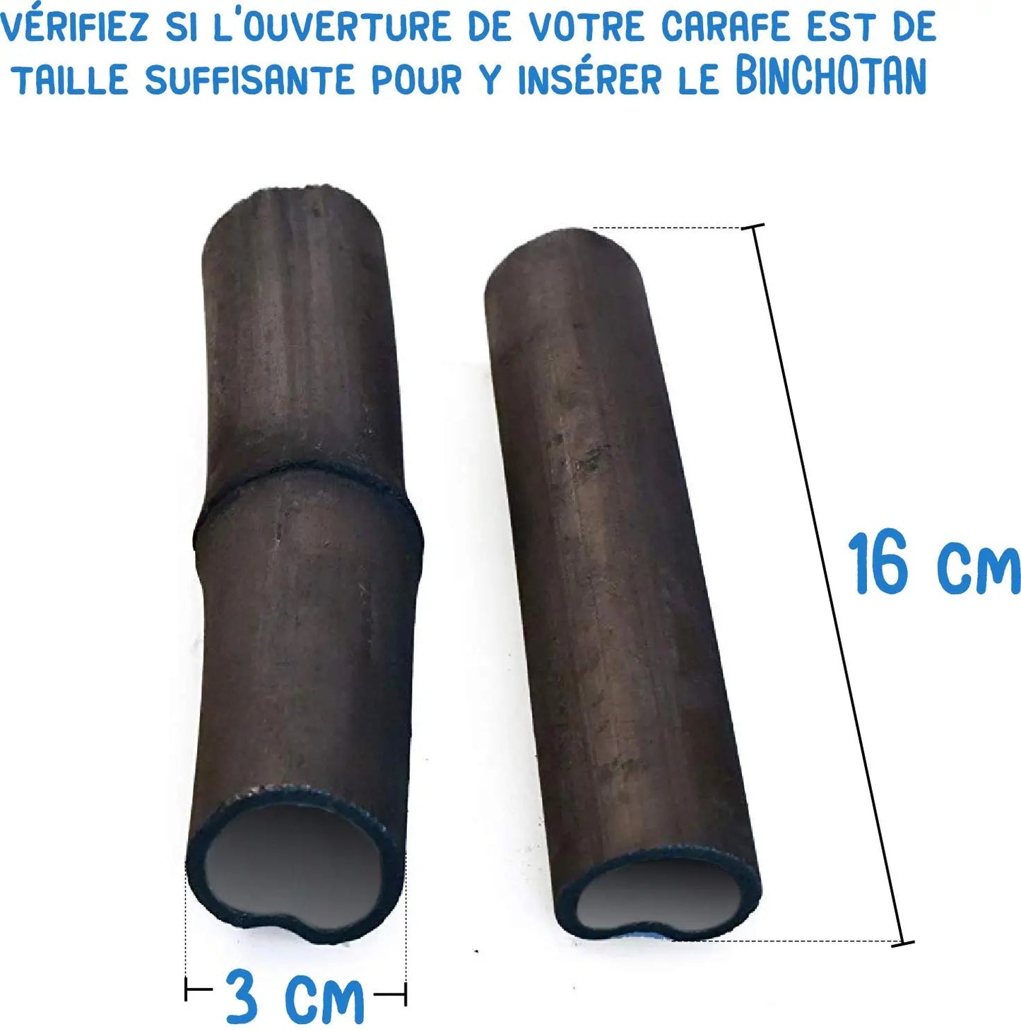 "Baytiz | Filtre à Eau Végétal au Charbon Actif de Bambou baytiz