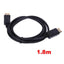 Câble DP mâle vers mâle, 1.8 M, display port mâle vers mâle, pour moniteur PC, haute Performance StarTech