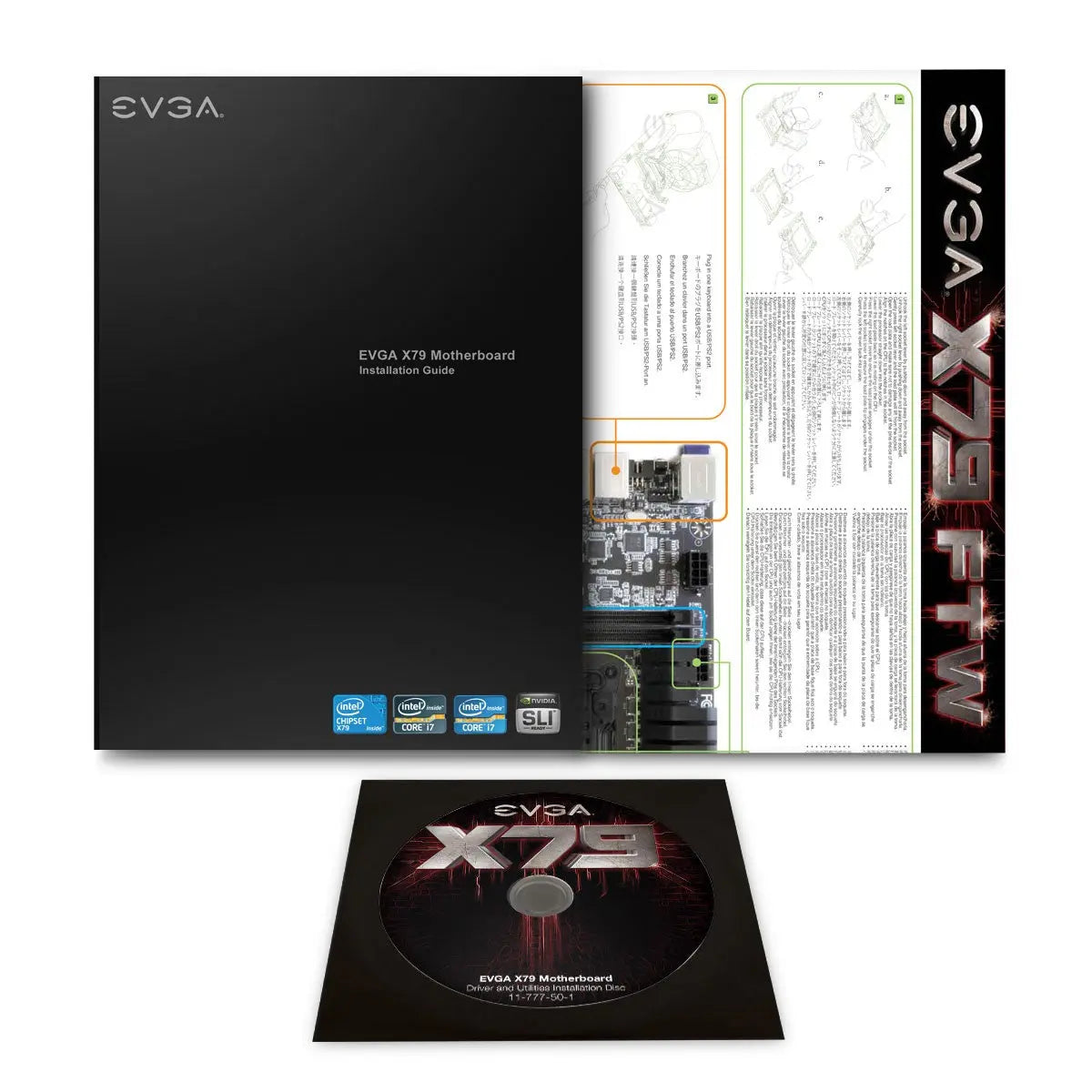 Carte mère  EVGA X79 FTW (LGA2011) Sandybridgee/ATX/SLI 4250223637774 EVGA