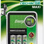 Chargeur de pile batterie Energizer Maxi avec 4 piles AA 2000 mAh 7638900321401 Energizer