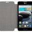 ETUI FOLIO NOIR POUR LG OPTIMUS F6 SCP41161  4897022976675 swiss charger
