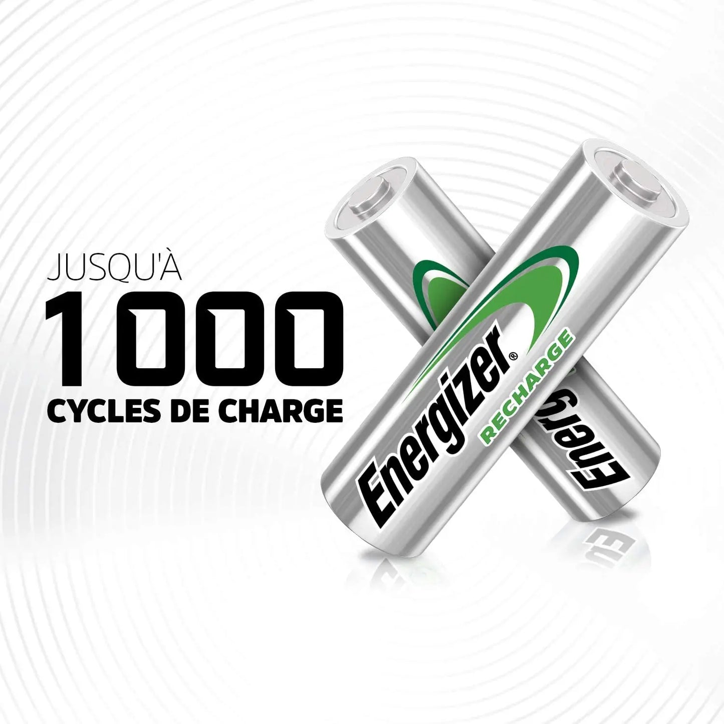 Energizer Accu Recharge Extreme AA  (par 4) piles longue durée 7638900417012  2000 mAh Energizer