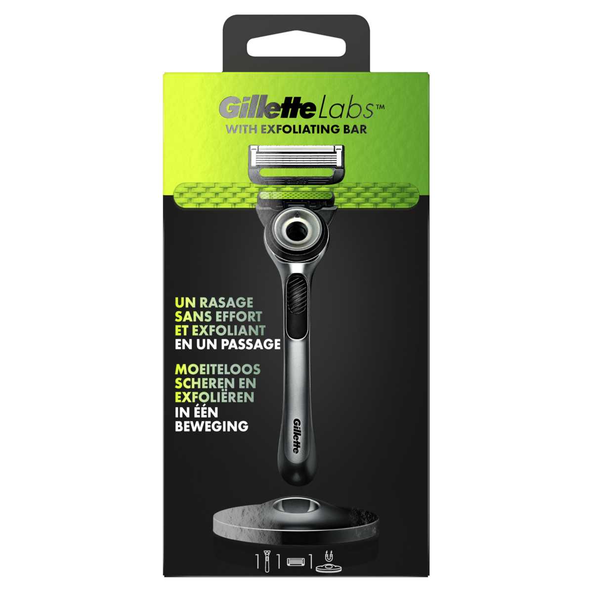 "Gillette Labs With Exfoliating Bar Rasoir " gilette