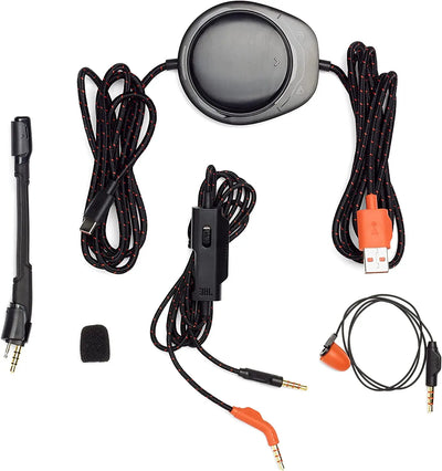 JBL Quantum One – Casque gaming USB professionel avec son immersif QuantumSphere JBL à détection de mouvement – Micro à réduction de bruit – Compatible avec PC, Playstation, Xbox – Noir JBL